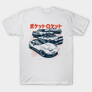 MX5 Miata Roadster crew T-Shirt